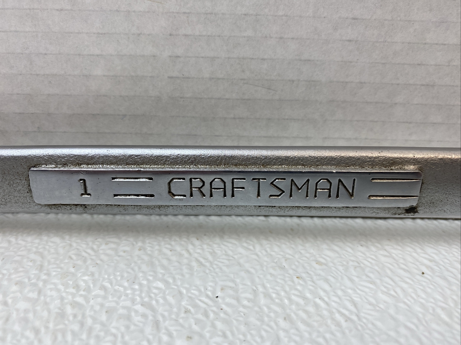 Vintage Craftsman -VV- Series 44705 Combination 12Pt Wrench 1″ USA 13.5″ Long