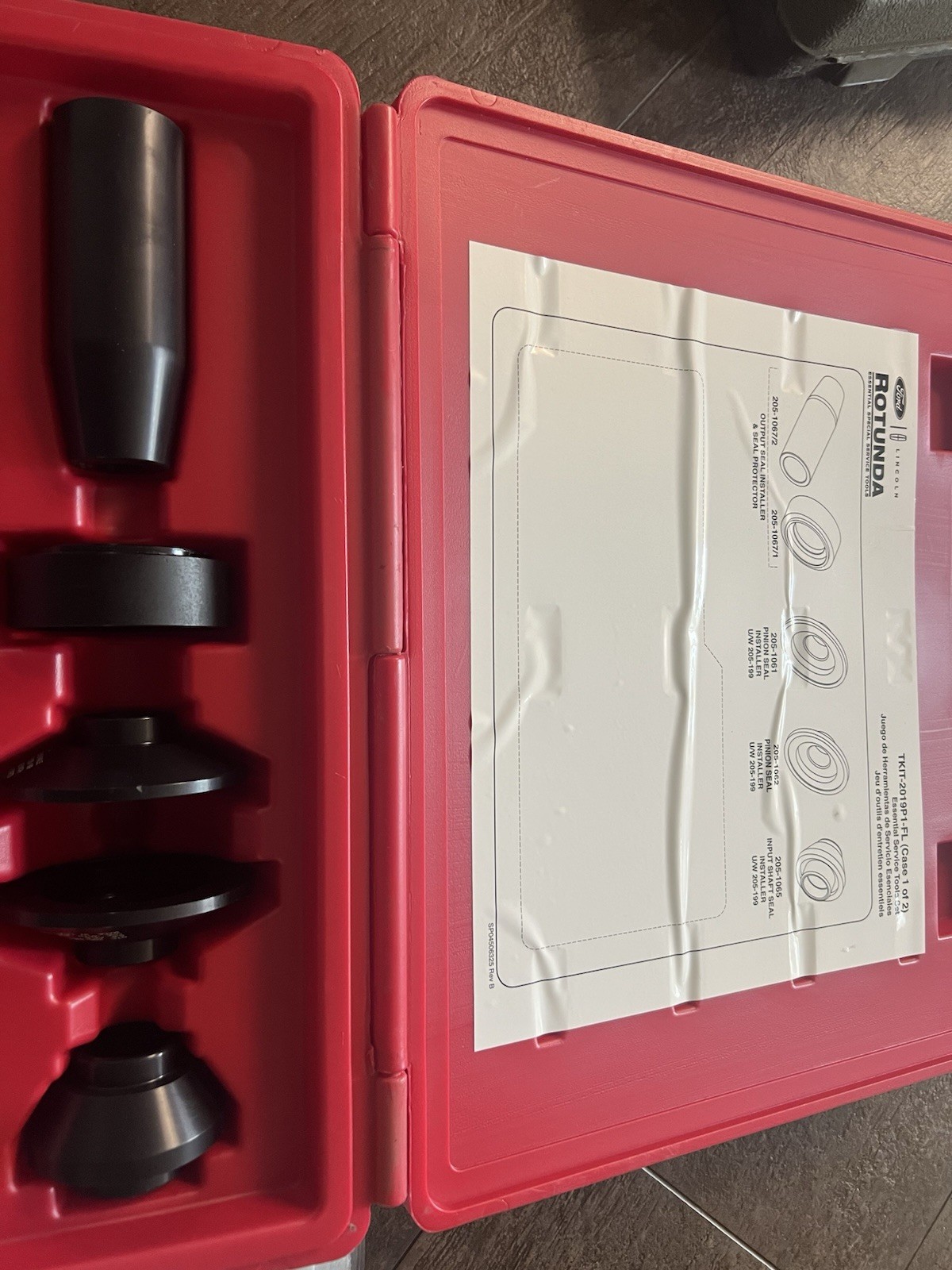 Ford Rotunda TKIT-2019P1-FL 2.0 Diesel Tools Both Cases Plus more EXTRA Read
