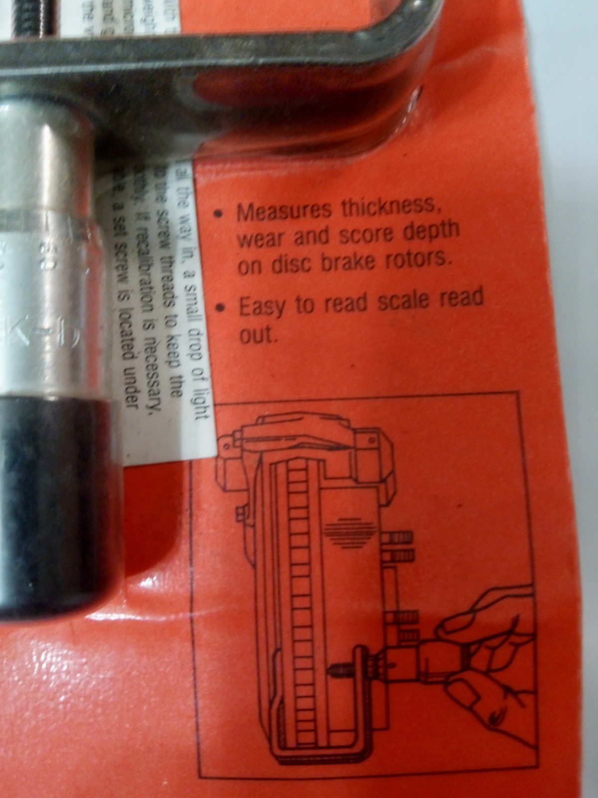 KD TOOLS 3033 Disc Brake Rotor Micrometer NEW