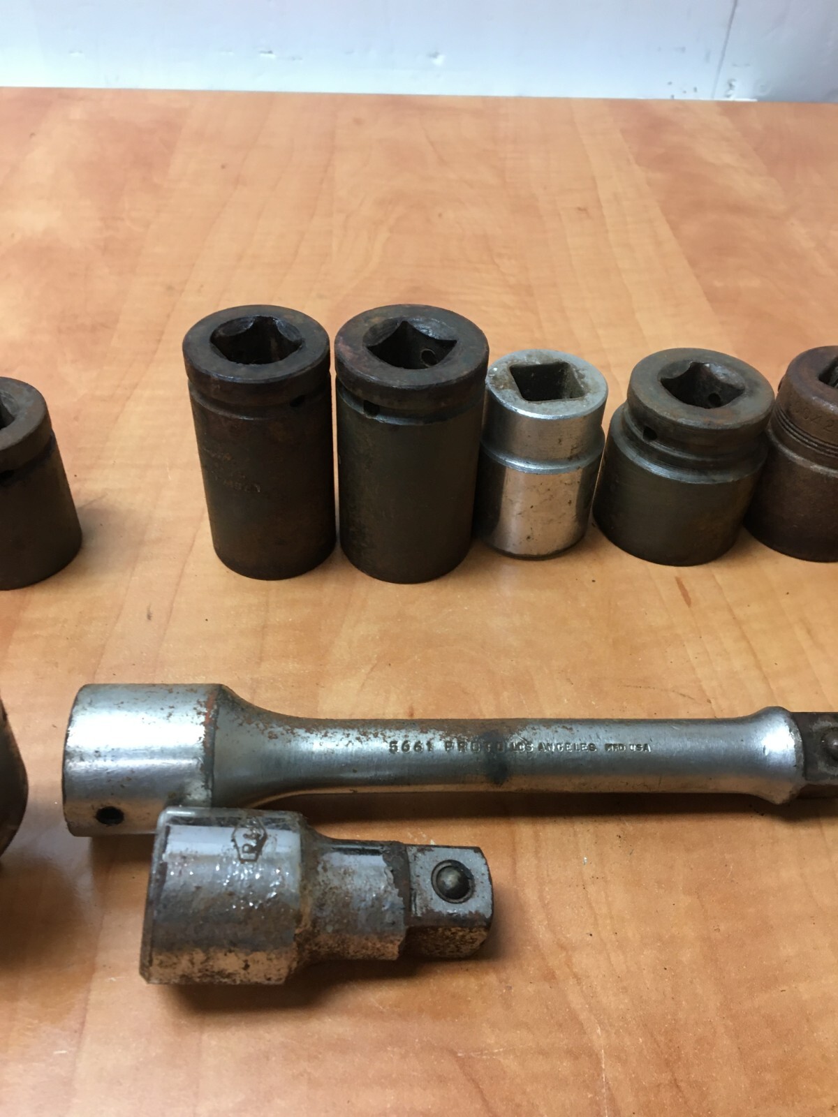 Vintage Proto Blackhawk 3/4″ Drive 12pc. Socket Set 7/8″ to 1-7/16″ READ