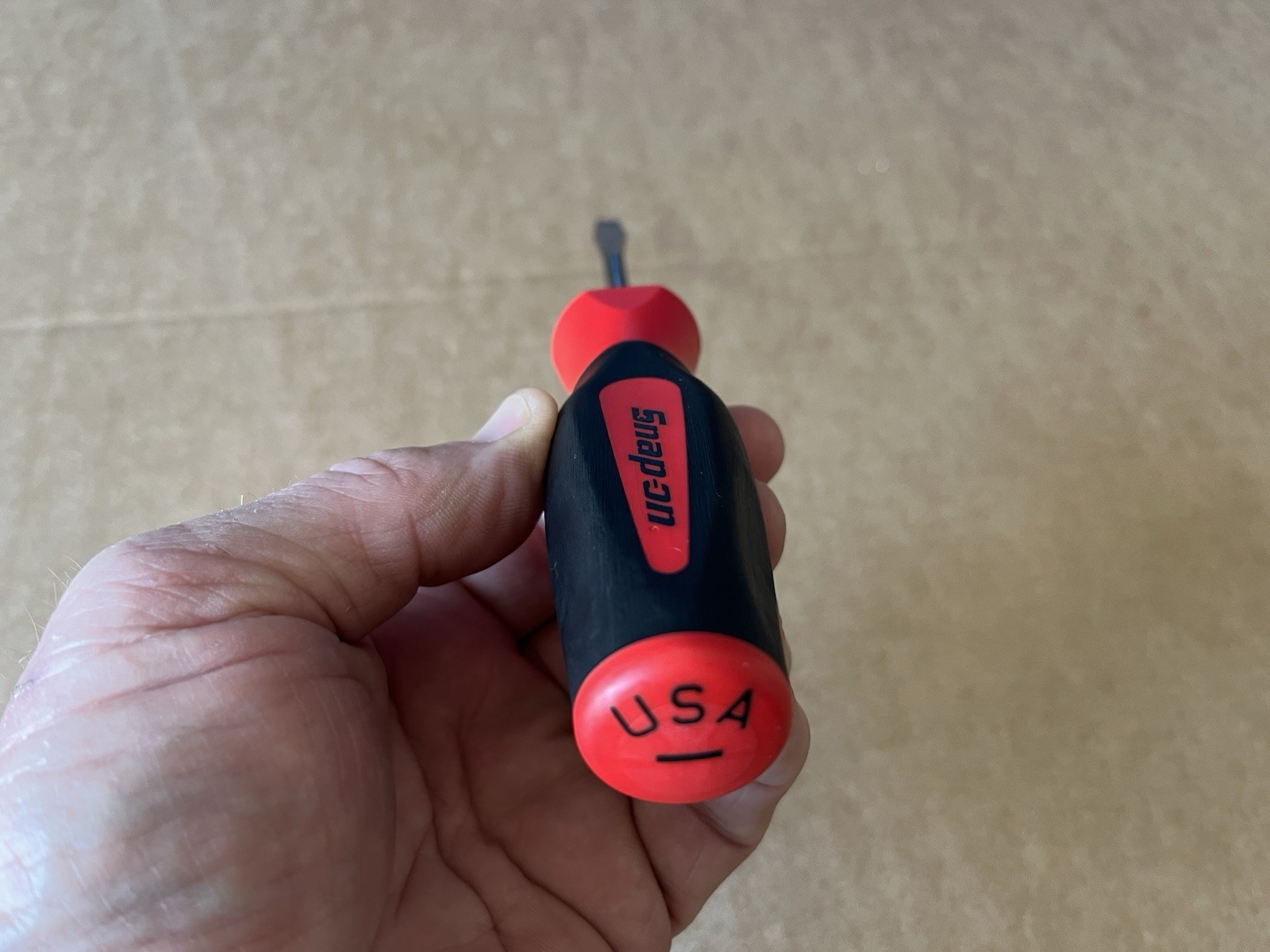 Snap On SGD2B Screwdriver 7/32” New Tool In Classic Red Instinct Handle