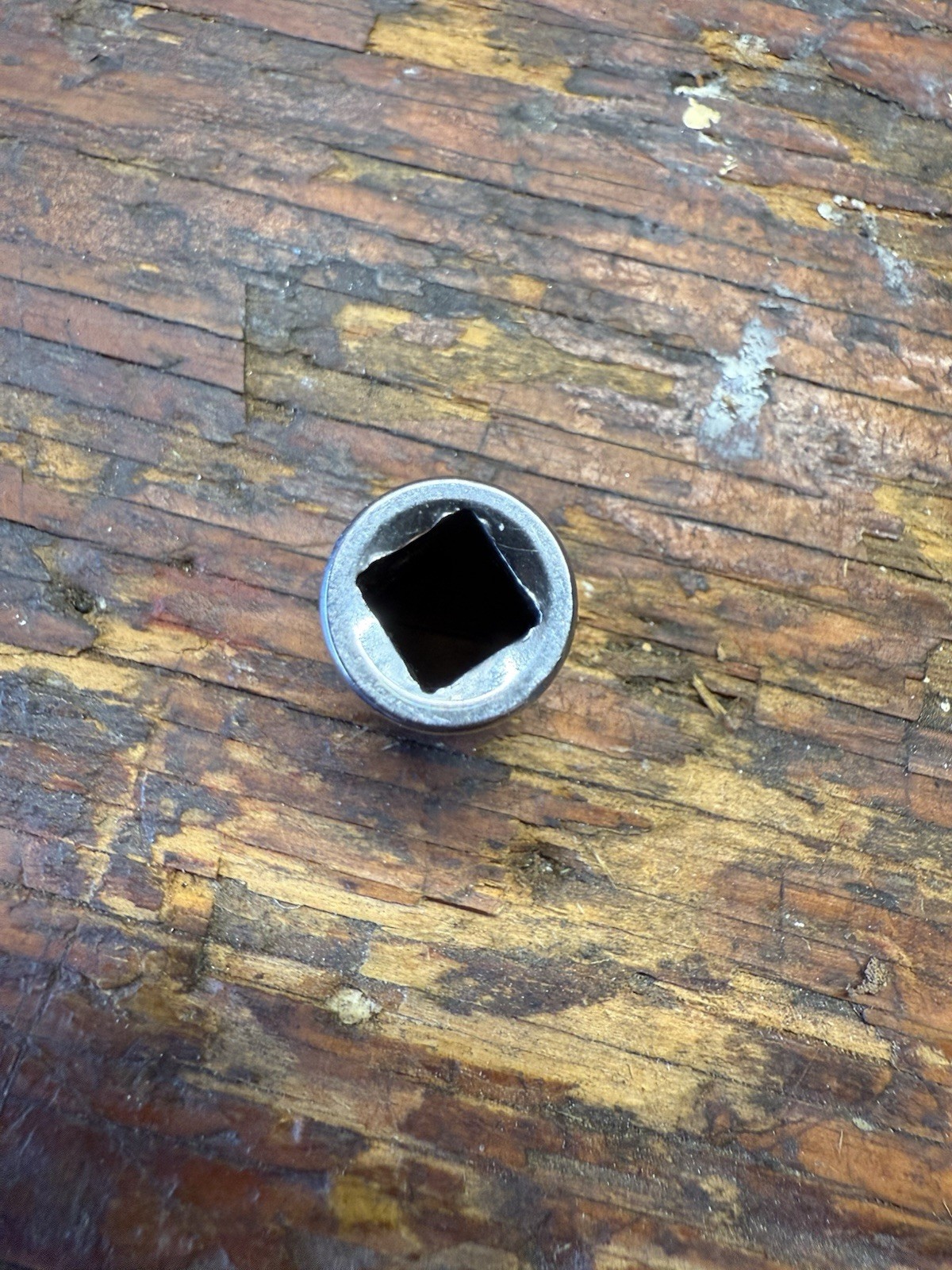 Vintage Snap On TMM9 9mm 1/4” Drive Chrome Socket