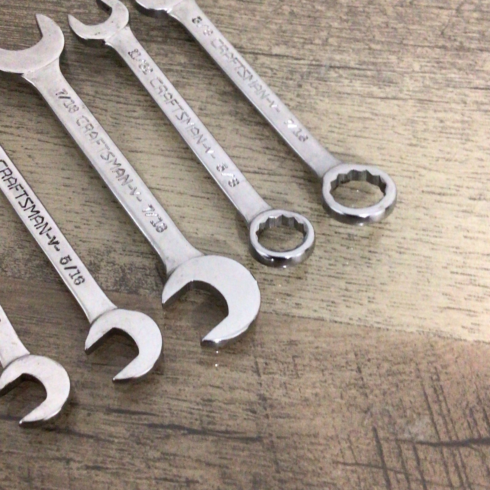 Craftsman V Series Small Wrench Mixed Lot of 8