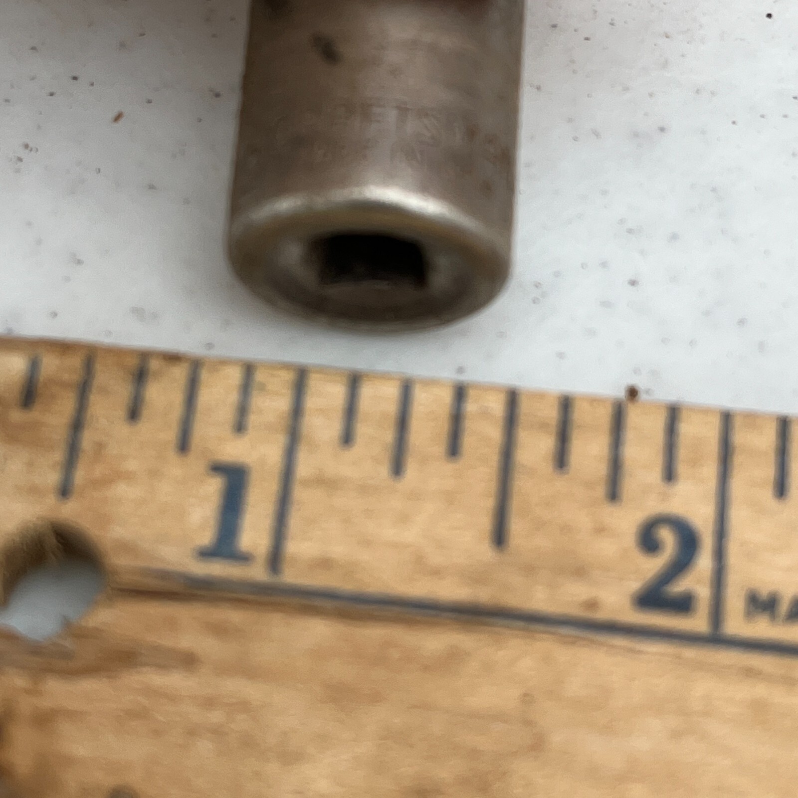 Craftsman USA 1/2″ 6 Point 1/4″ Drive Shallow Chrome Socket 43499 G Series