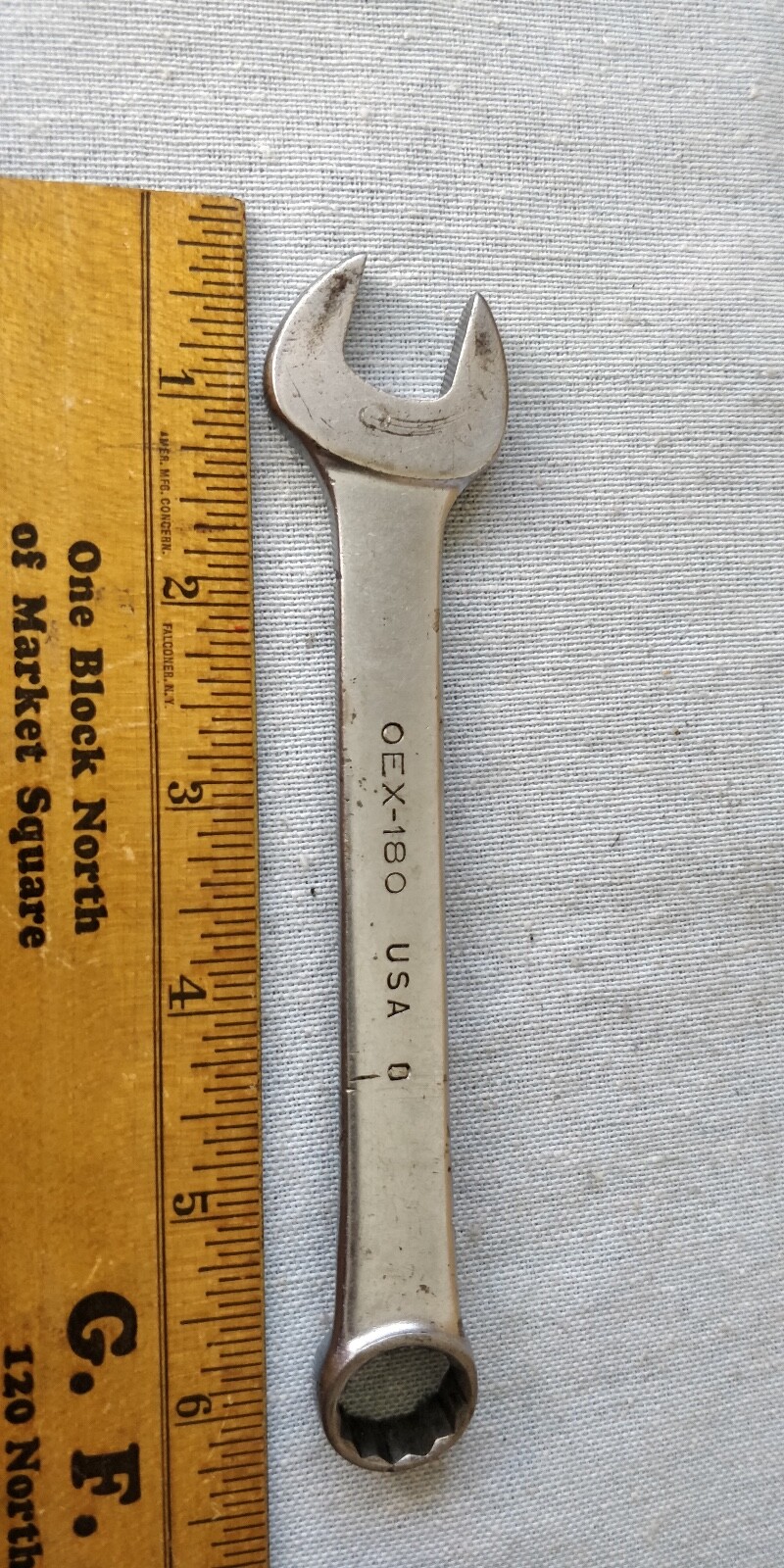 VTG 1950 – Snap On OEX180 9/16 12 Point Short Combination Wrench