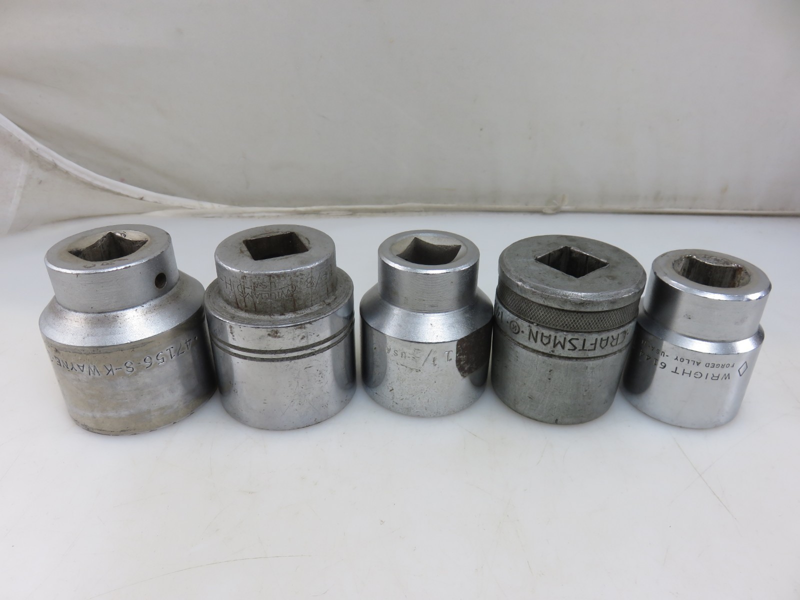 Craftsman S-K Etc. SAE 3/4″ Dr. Socket Set 12pt 15/16″-1 3/4″ 11pc ALL USA MADE