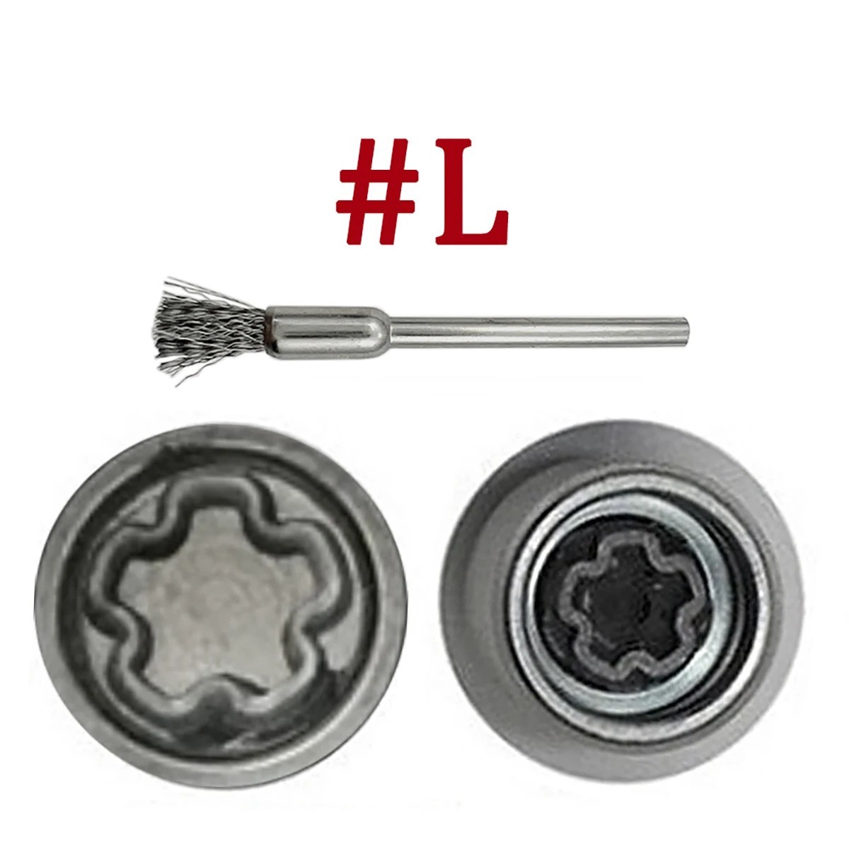 1PCS Wheel Lock Key Removal Tool Socket Adapter For Audi A3 A4 A6 Q5 Q7 Q3 A5 Ti