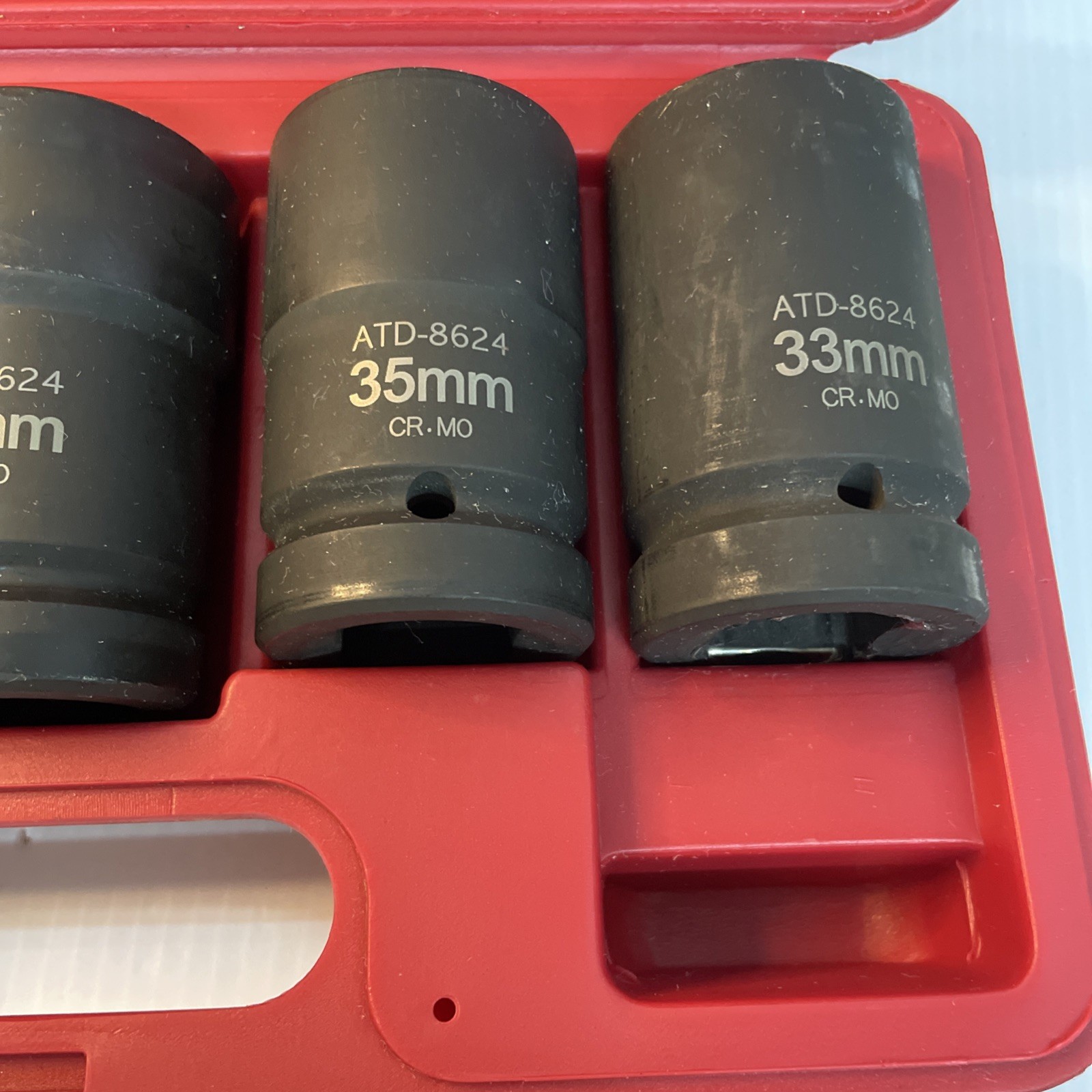 ATD-8624 Impact Socket Set 1 Inch Drive W/case – Pre Owned