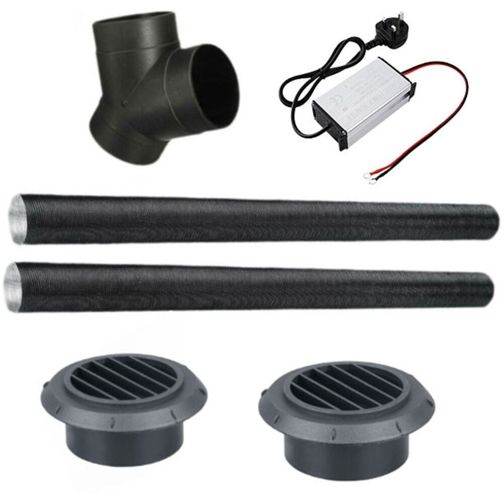 Power Converter Adapter for Diesel Heater 5KW 8KW with 75mm Pipe Set 245V 12V
