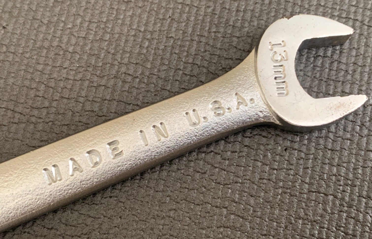 Vintage Easco 61-615 15mm x 13mm Double Open End Wrench Made in USA