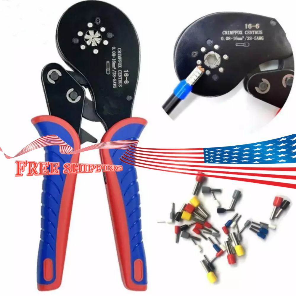 SN-68B Crimping Plier Crimper Tool 0.25-1.5mm² for Dupont,TE,JST,Molex Terminal