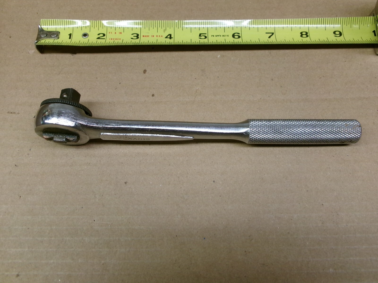 Master Mechanic USA 3/8″ Drive Round Head Fine Tooth RHFT Ratchet No T1260