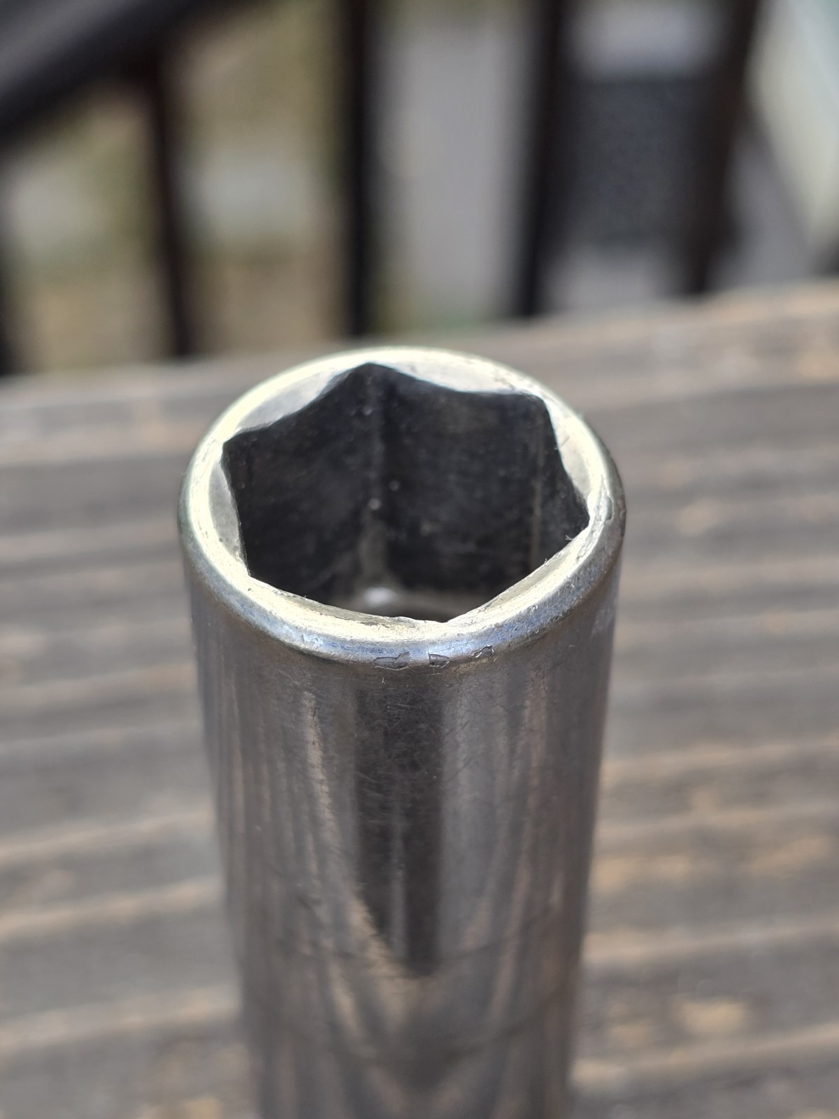 CHROME Mac Tools 18mm 6 Point 3/8″ Drive Deep Chrome Socket XD6 18MM USA