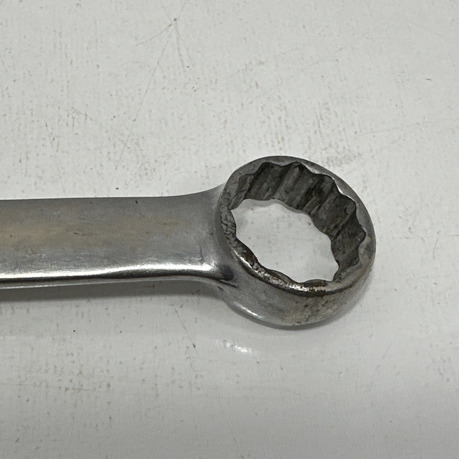 Snap-on OEX24 3/4″ 12 Point SAE Chrome Combination Wrench USA Underlined Logo
