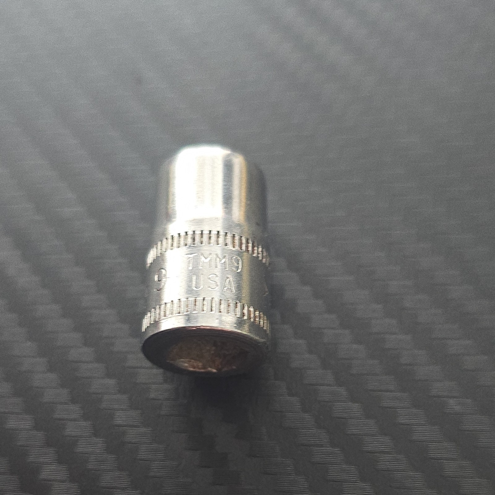 Snap-On 1/4 Drive 9mm Shallow Socket 6 Point TMM9
