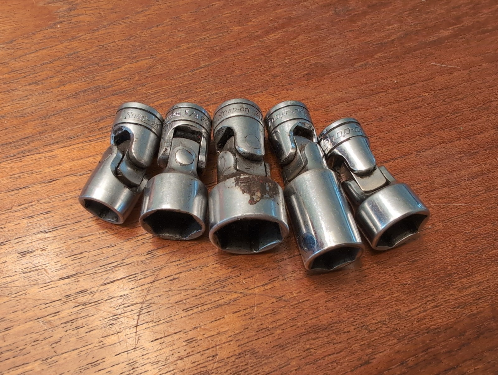Snap-On Tools SAE Swivel Socket Set FSU18, FS14A, FS20A X2, FS24