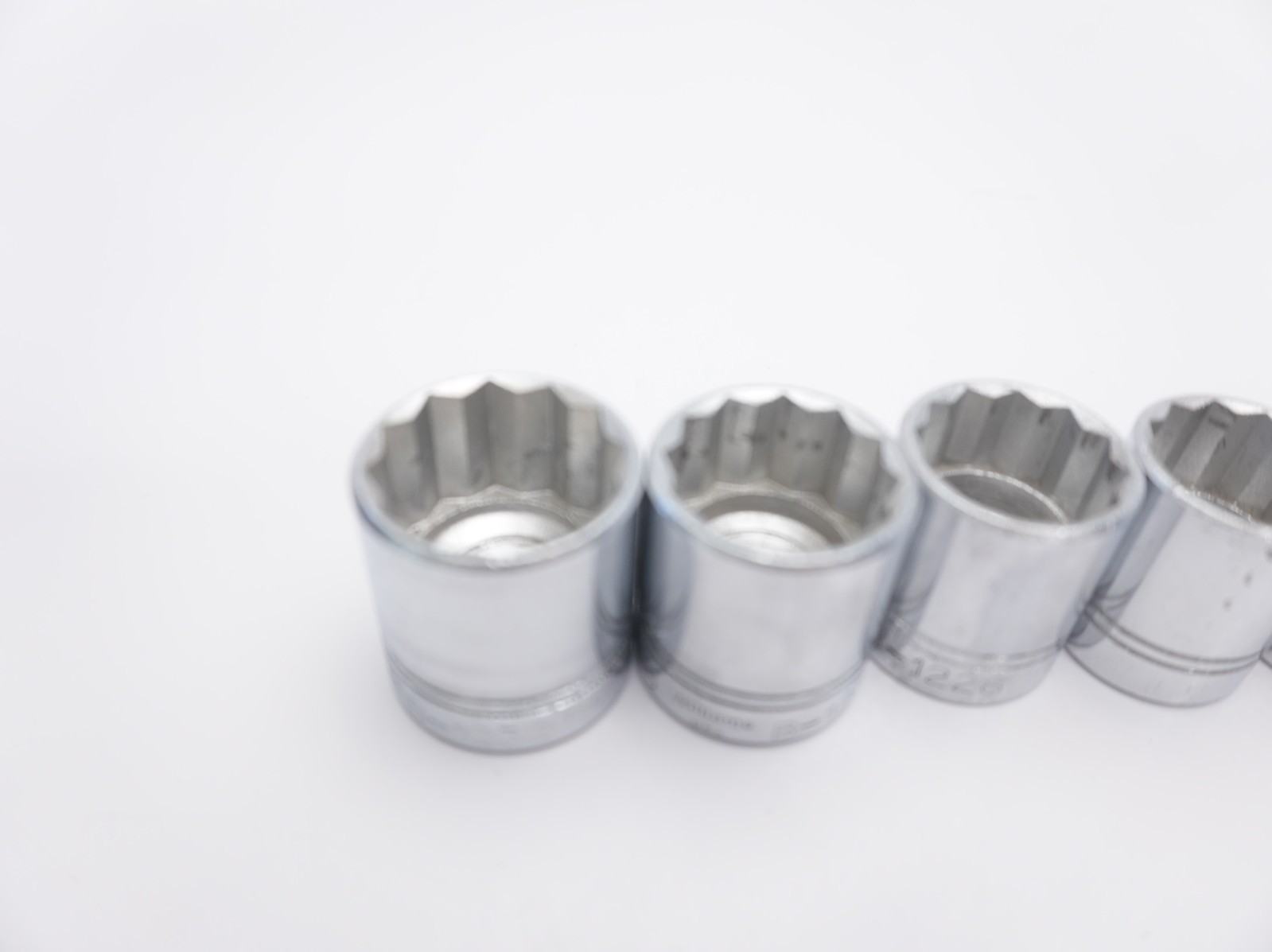 WILLIAMS B Series 13 3/8 Socket Lot 12pt 1″ 15/16 7/8 13/16 3/4 11/16 5/8 9/16