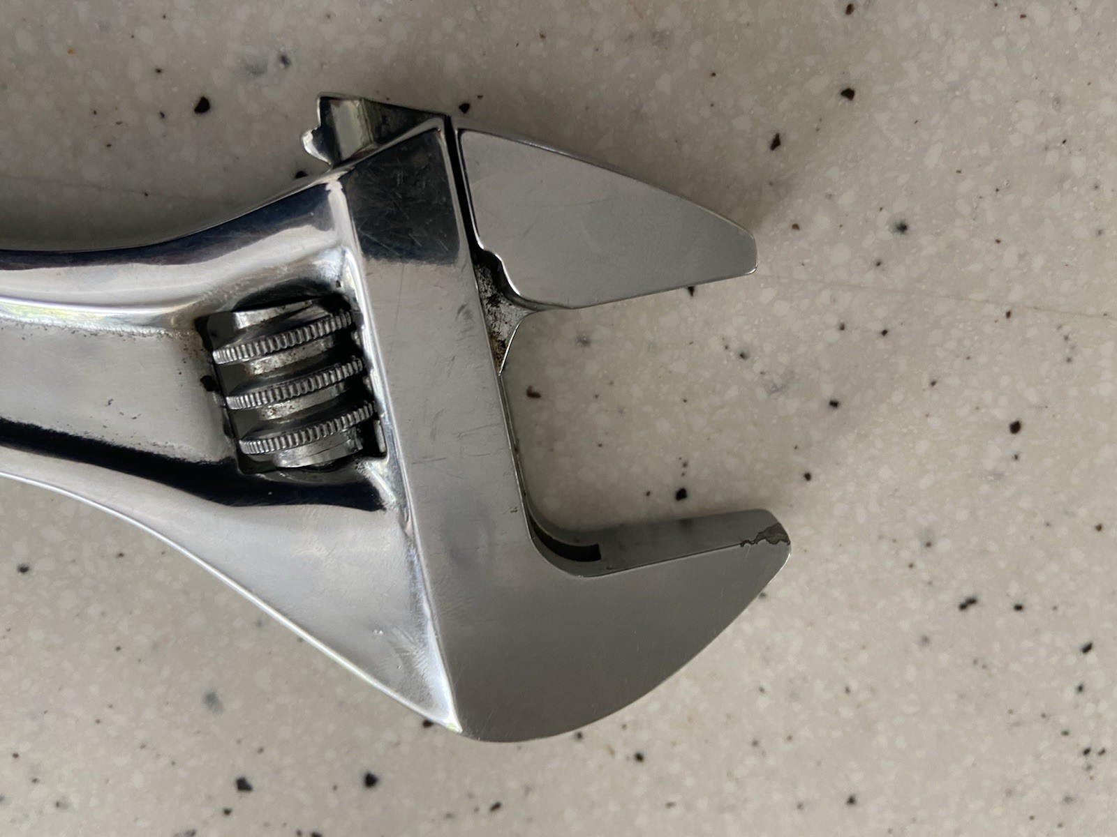 Snap On AD12 Adjustable Wrench 12” Or 300 mm Chrome Made In USA