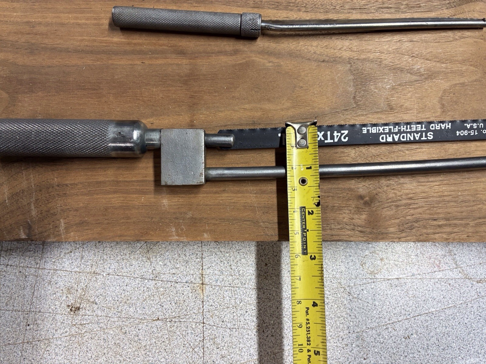 Vintage Snap-on A-51 mini hacksaw And Unmarked Proto 344 Both Low Clearance