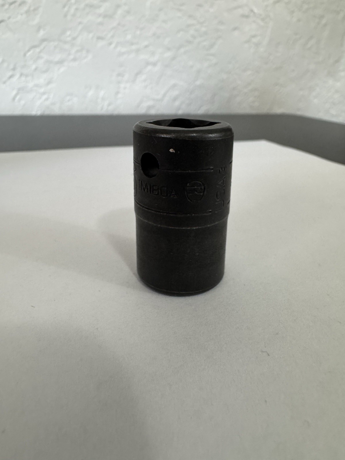 SNAP-ON 9/16″ IMPACT SOCKET 1/2 DR 6 POINT SAE IM180A