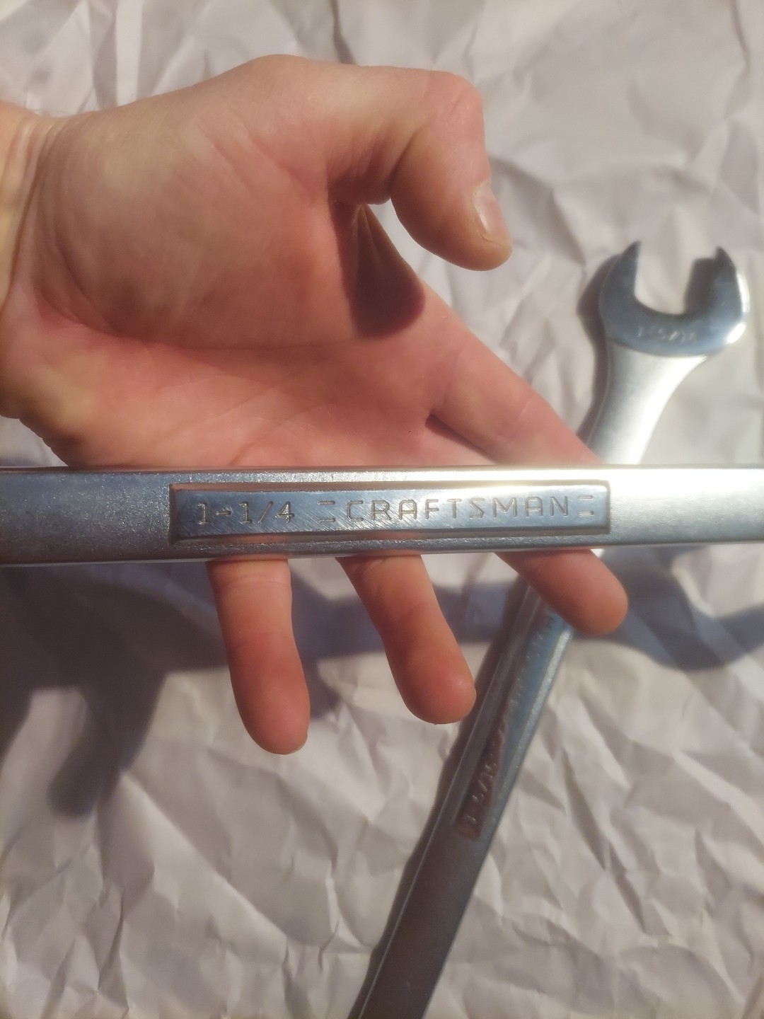 Craftsman 1 1/4″ x 1 5/16″ Wrench Set 12 Point