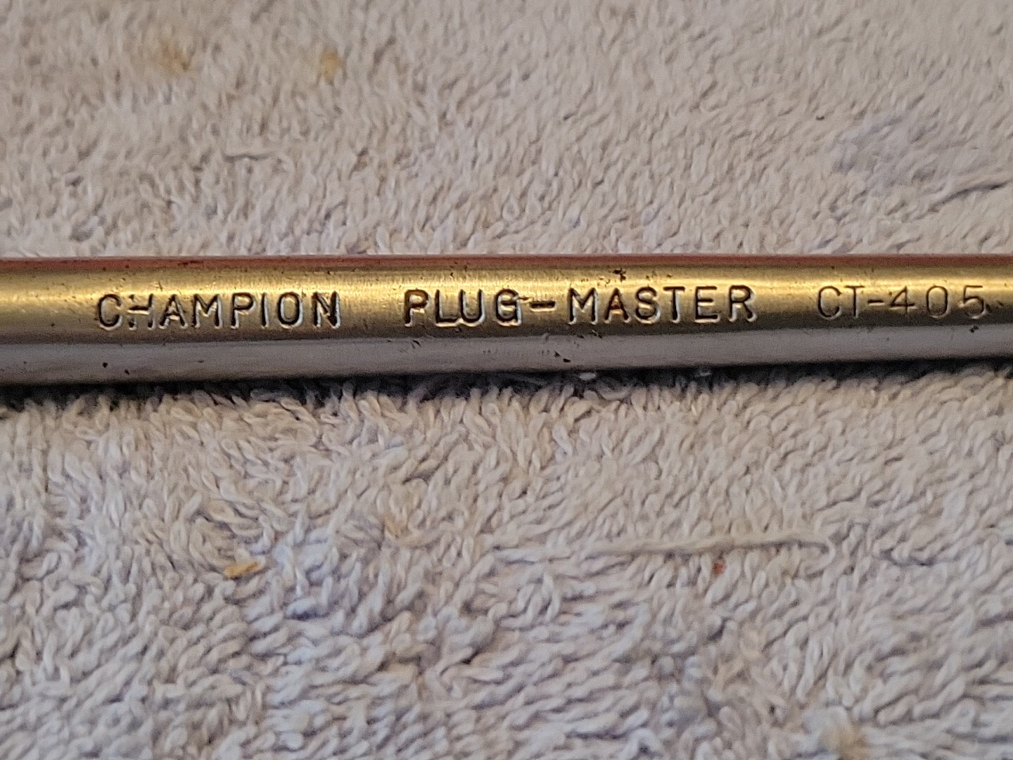 CHAMPION PLUG-MASTER CT-405 3/8″ DRIVE FLEX HEAD FINE TOOTH RATCHET VTG USA 🇺🇸