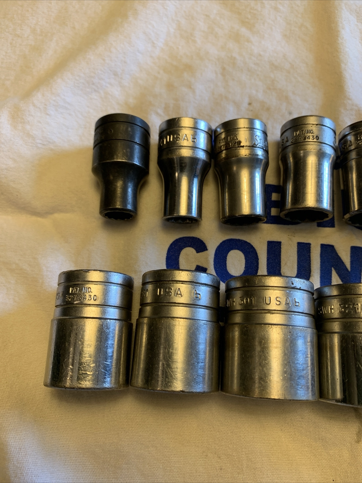 Snap-on 1/2″ Drive 13pc 12pt SAE Flank Drive® Shallow Socket Set (3/8-1-1/8″)
