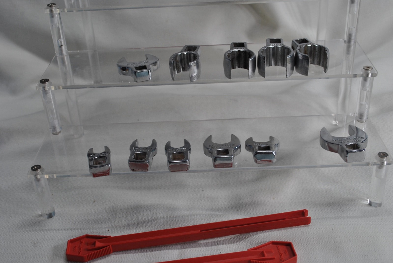 Mixed Set Snap On & Craftsman 11 Piece Flare Nut Crow Feet Set FCO-24