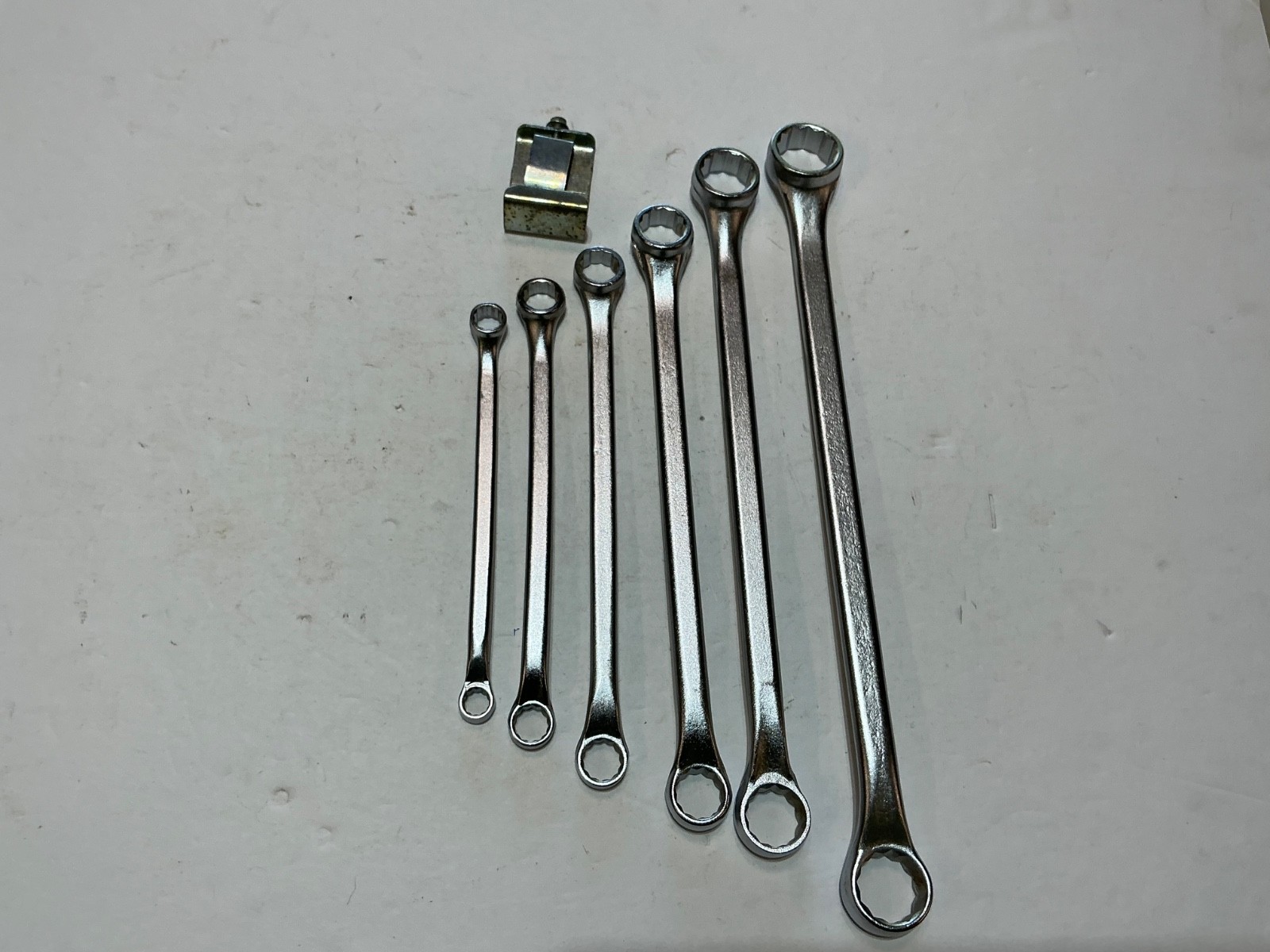 Vtg NOS Challenger by Proto 6 pc SAE double box wrench set 3/8″ to 1″ USA