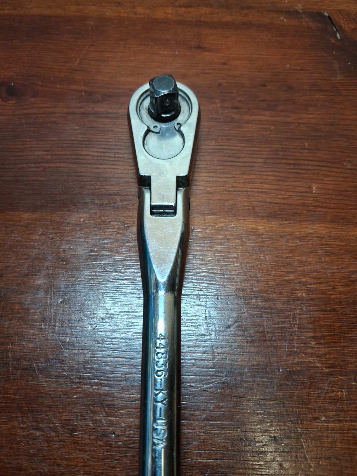 Craftsman 44836 3/8 Drive Quick Release Flex Head Ratchet Black Plastic Grip