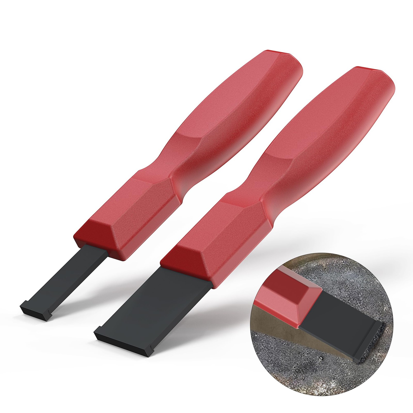 OUXIO Carbide Scraper, Super 1-1/4 inch and 5/8 inch,