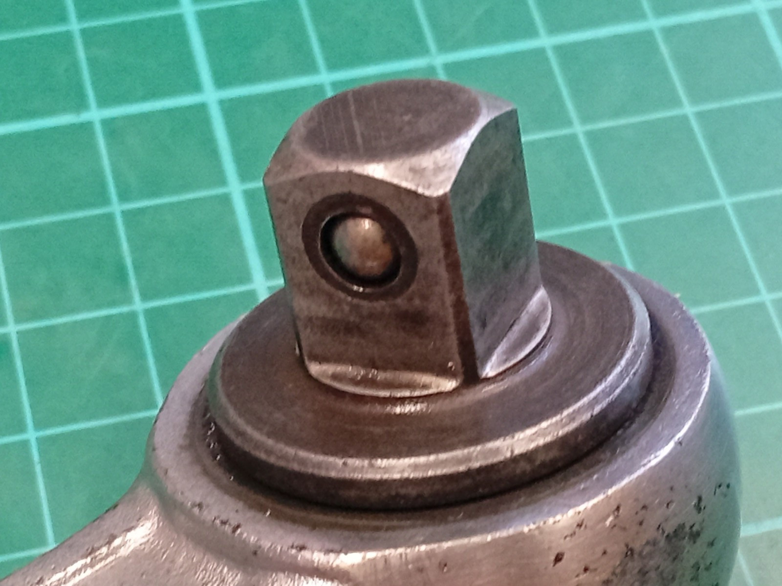 Vintage Facom S.151, 1/2″ Drive, Ratchet, Made In France (Socket Ball Defective)