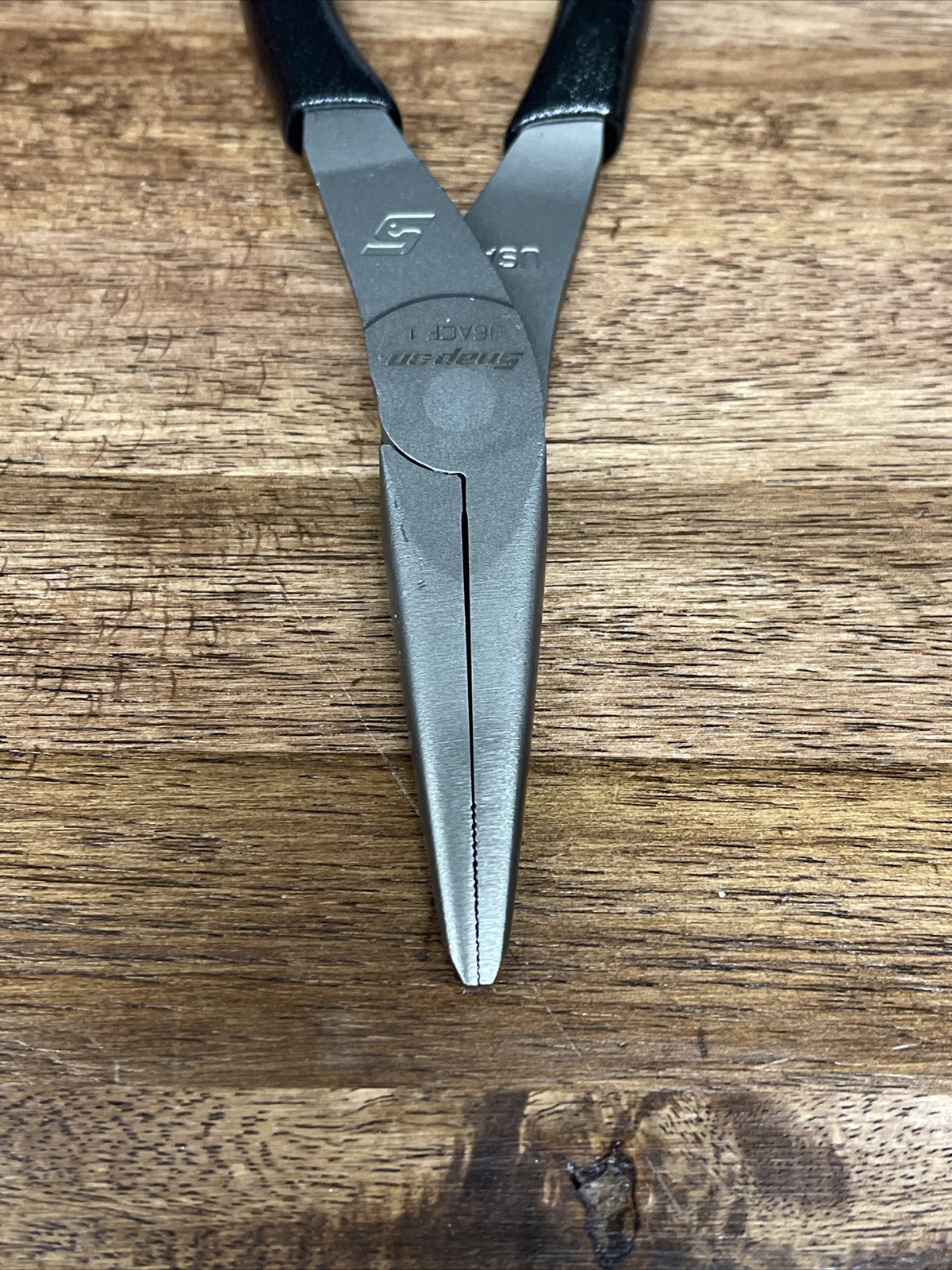 *NEW* Snap On 96ACF – 8″ Talon Grip™ BLACK NEEDLE Nose Pliers FREE SHIPPING