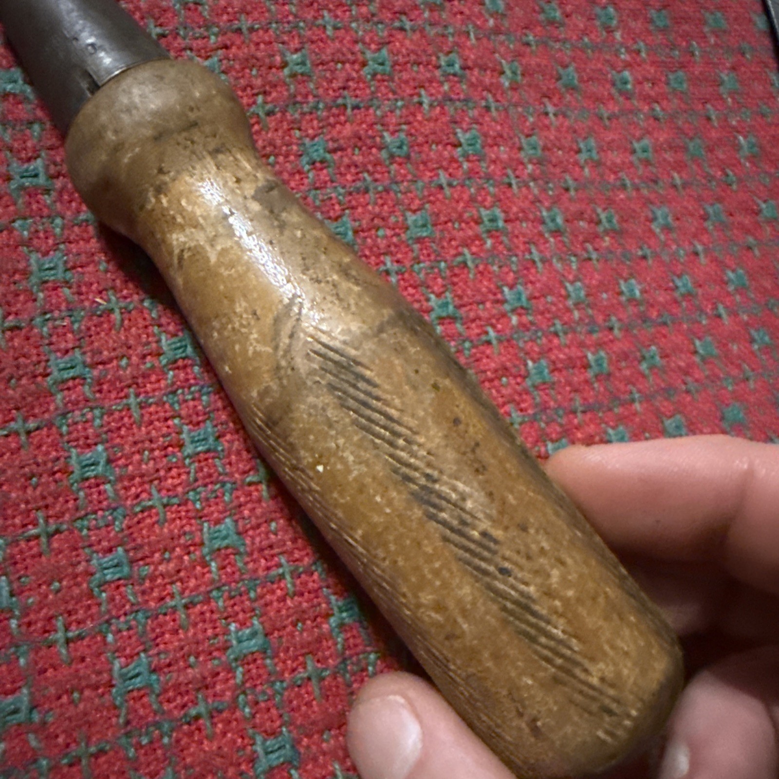 Vintage Crescent Tool Large Slotted Screwdriver 12” Wood Handle #K312 USA 🇺🇸