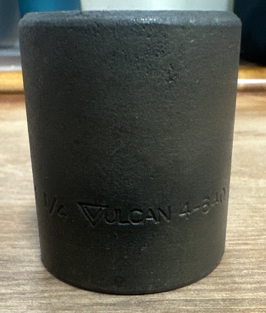 Vulcan Tools 1 1/4 in. Shallow Impact Socket 1/2 in. Drive 6 point 4-640