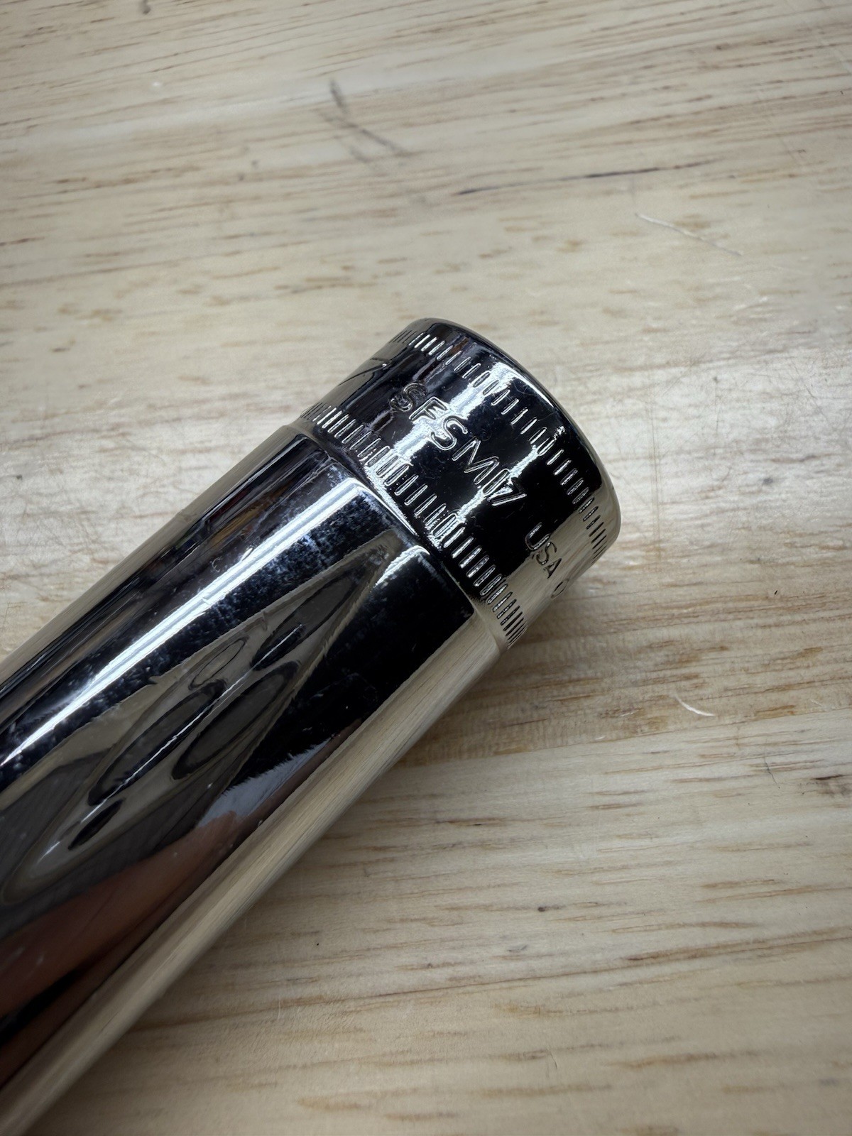 NEW! SNAP-ON 3/8″ Drive 6-PT 17mm Flank Drive Deep Socket SFSM17