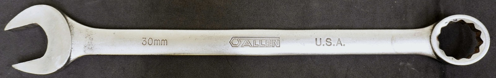 Allen 30mm 12 Pt Combination Wrench 20330 Metric – Made in U.S.A.