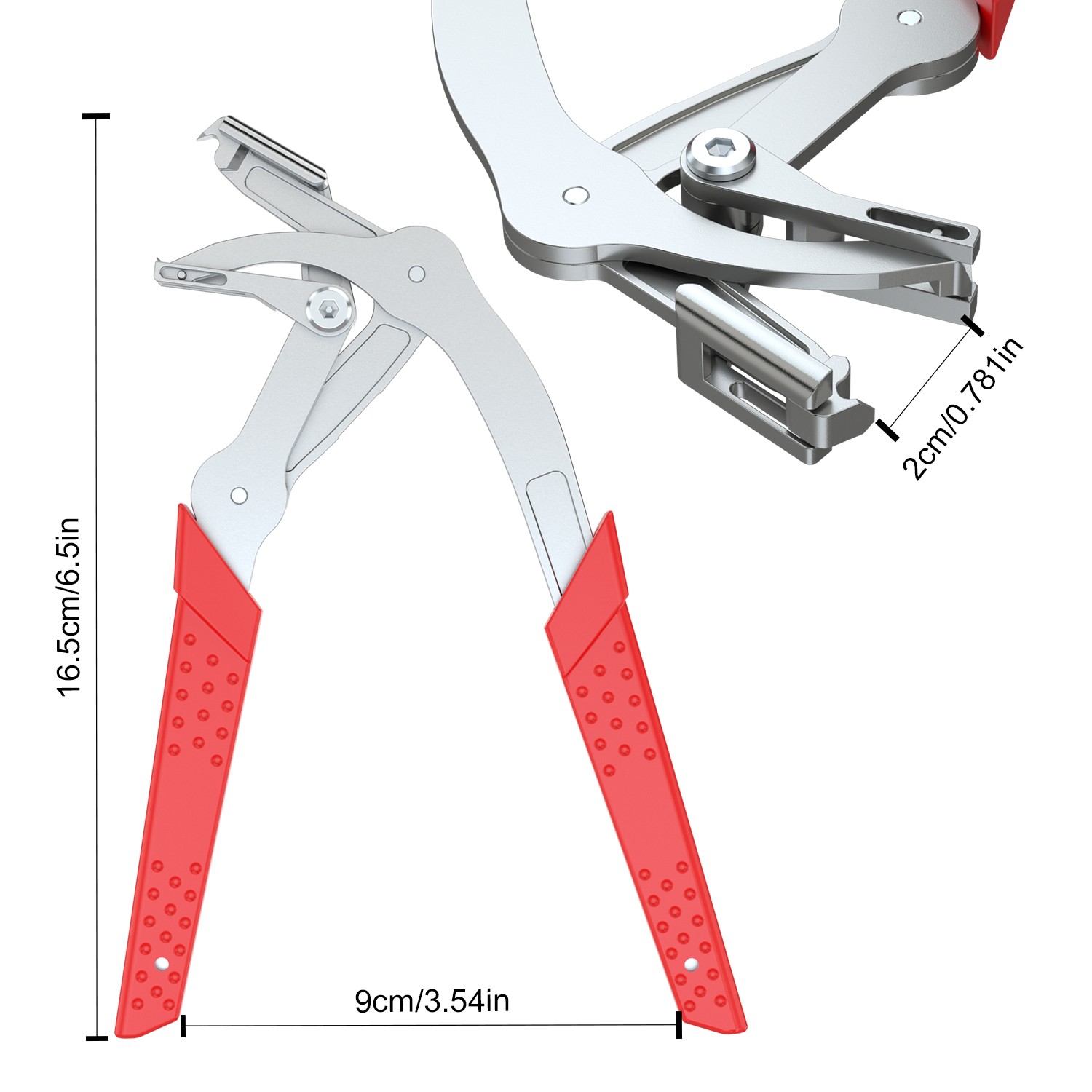 Car Clip Pliers, Spring-Loaded Panel Clip Removal Pliers Tool, Professional Auto