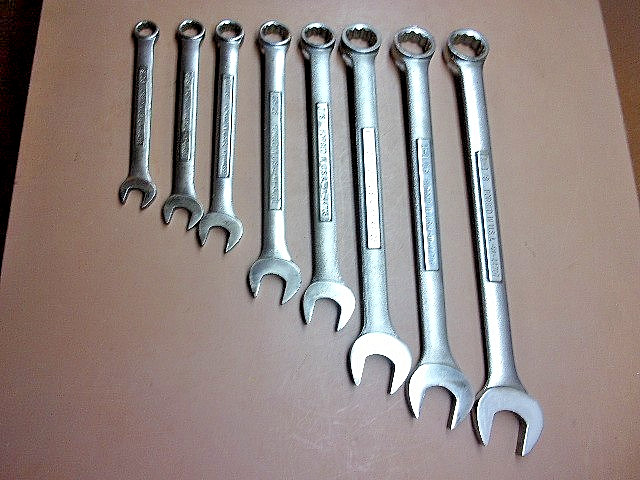 🔥 8 CRAFTSMAN SAE Combination Wrenches VV-Series 9/16″ to 1-1/8″ Partial Set