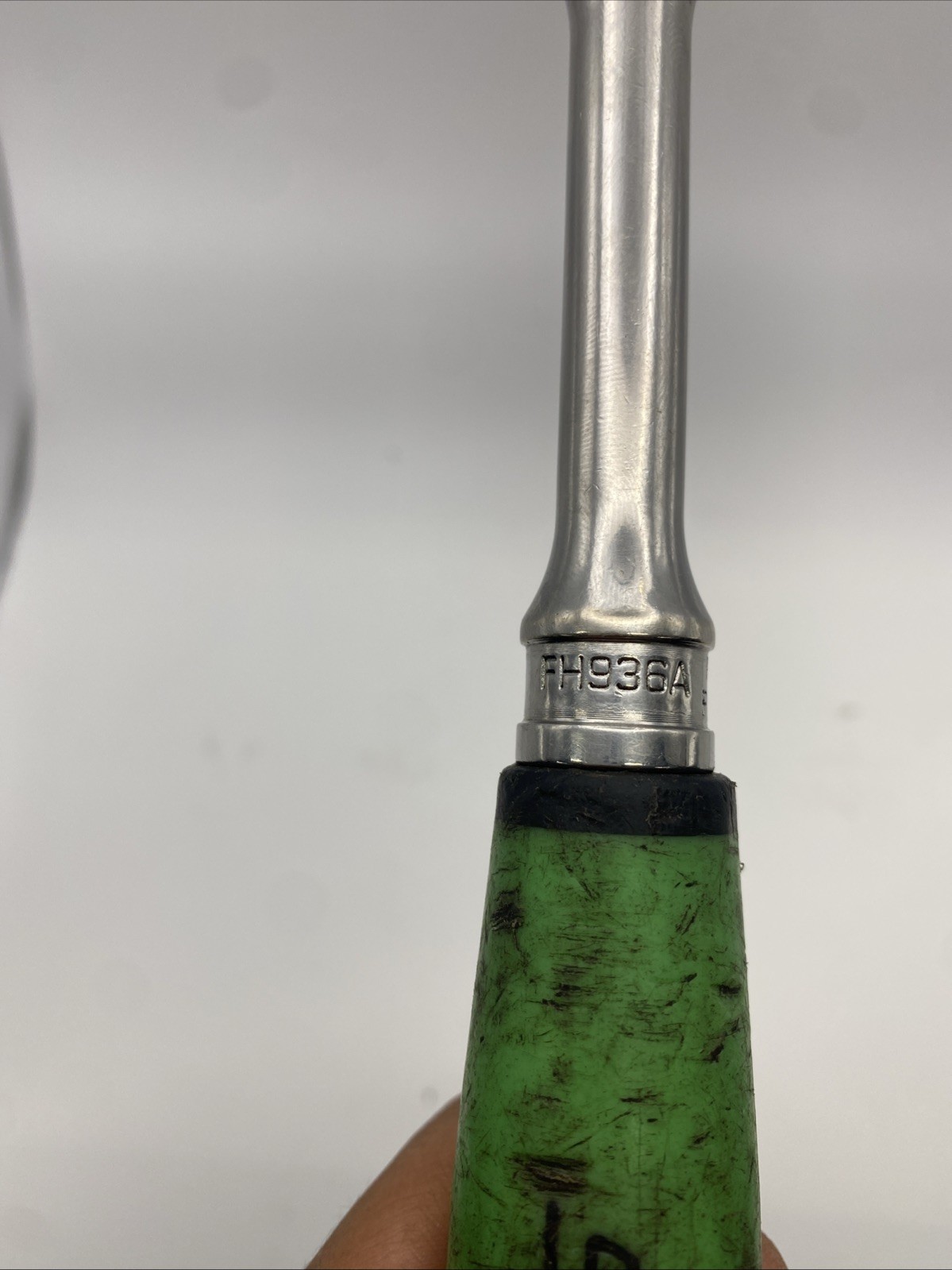 Snap-On Tools 3/8″ Drive Standard Length Ratchet FH936A Green Handle