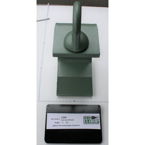 Mo-Clamp 1320 Slim Line Sill Hook, 4 tons, Heat Treated Steel, 11-1/2″ L