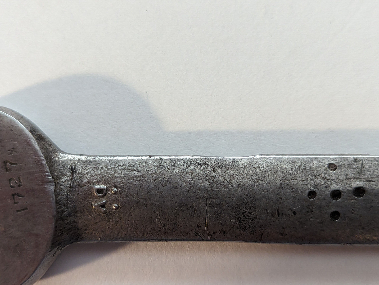 Vintage Bonney open end Wrench 9/16” 5/8” # 1727 Chrome Vanadium USA