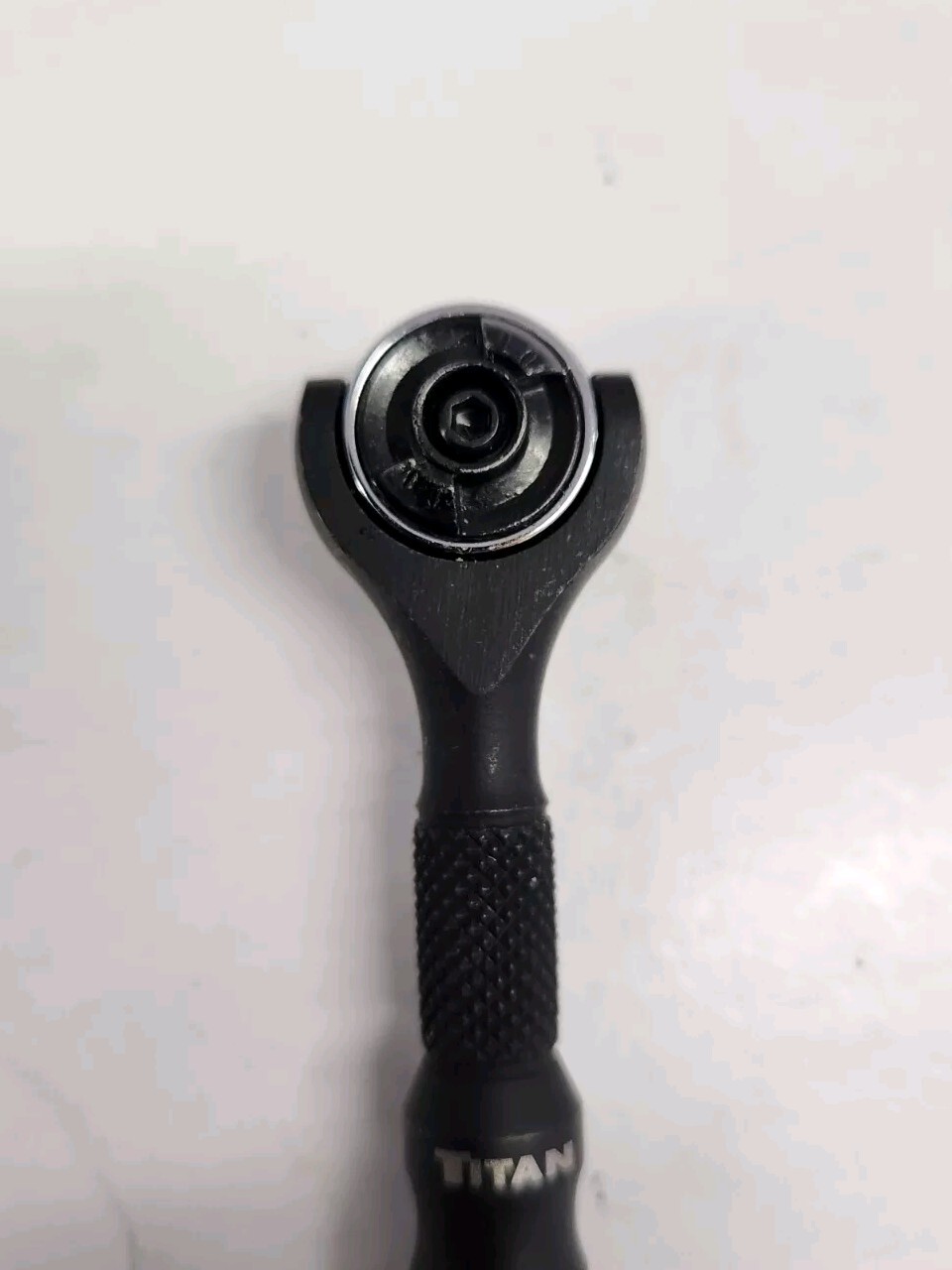 Titan 11313 1/4″ Drive 4″ Long Swivel Head Micro Ratchet 90T