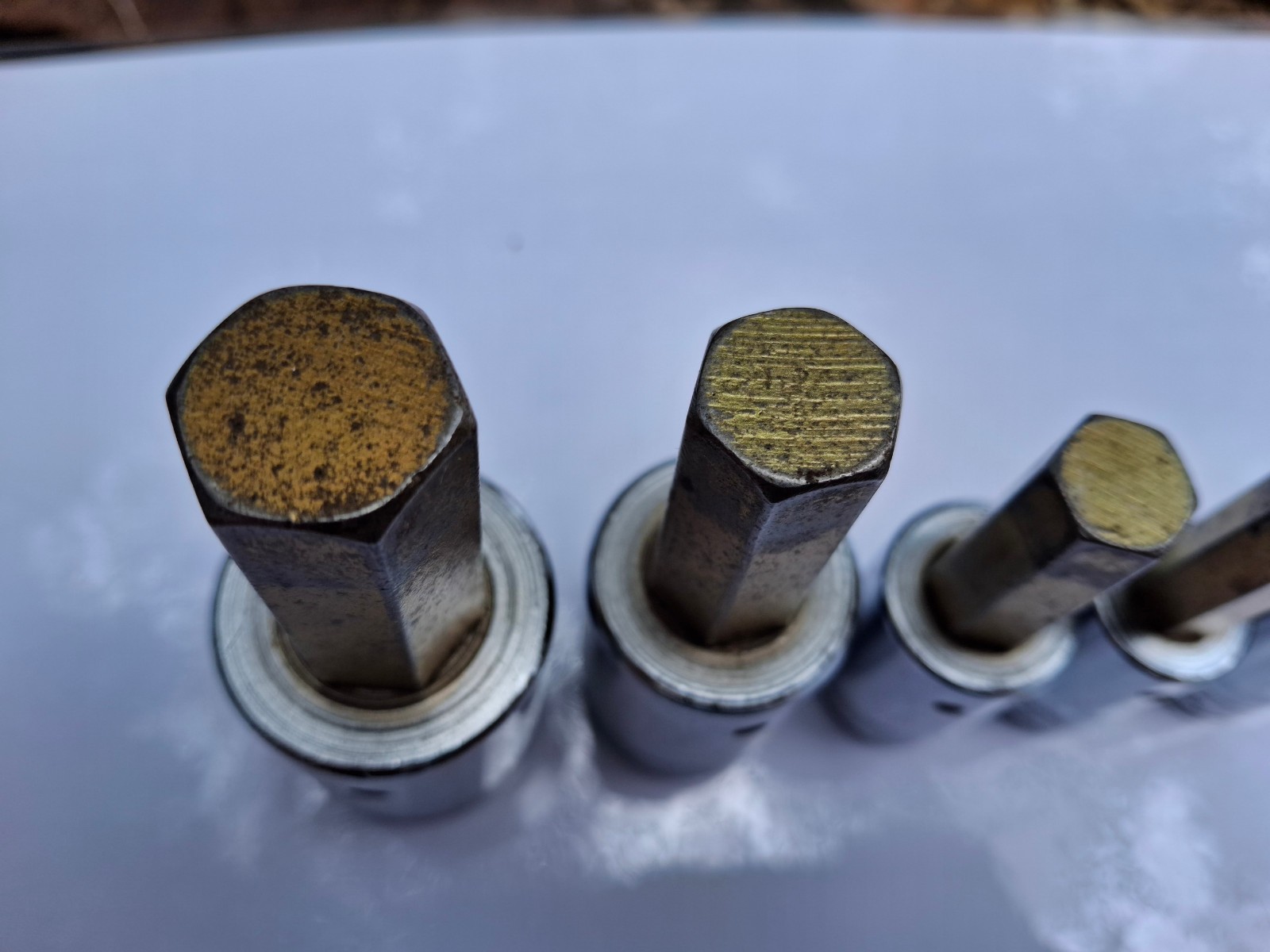 Snap-On 7-pc 1/2” Drive Hex Bit Sockets 6mm SAM6A – 19mm SAM19 Used Nice!