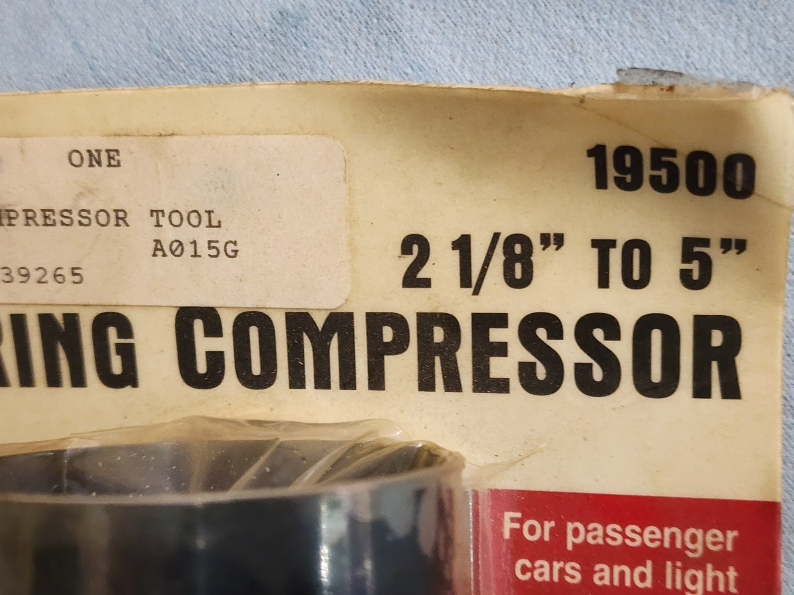 Lisle 19500 Piston Ring Compressor