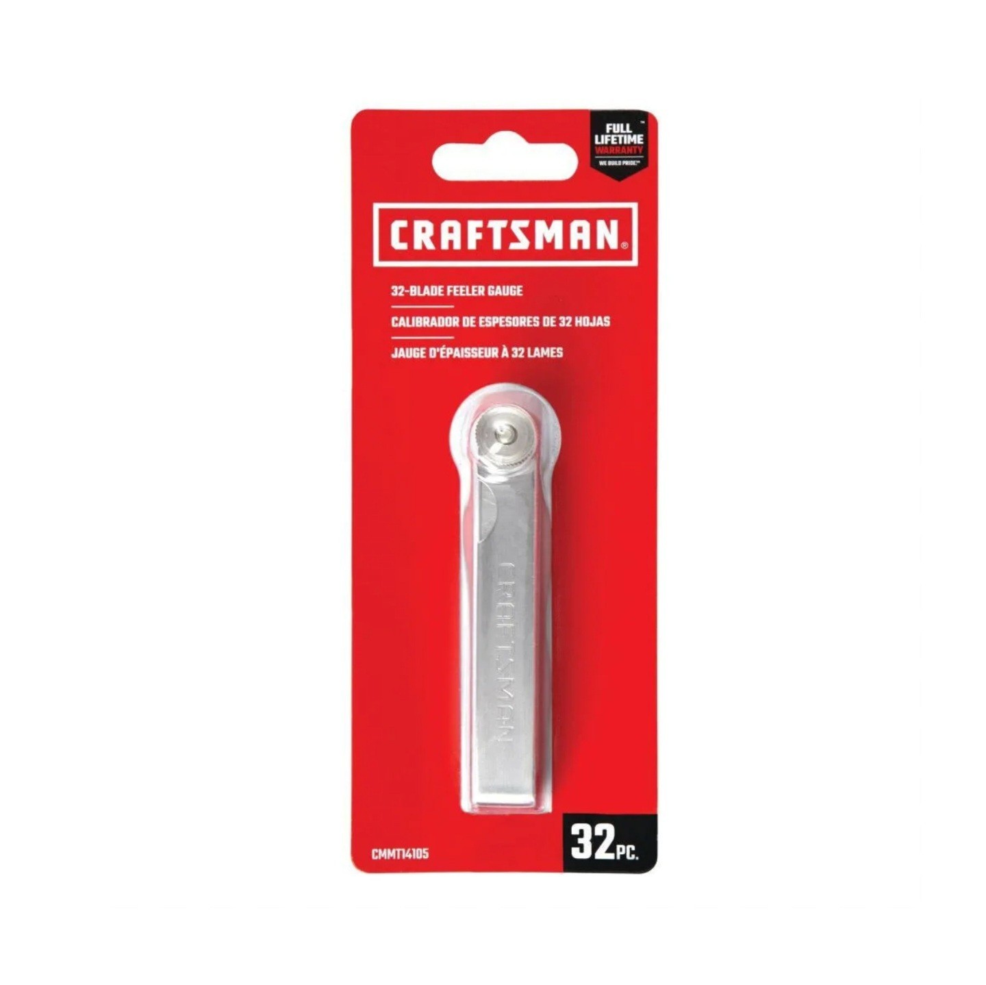 Craftsman CMMT14105 32-Blade Feeler Gauge
