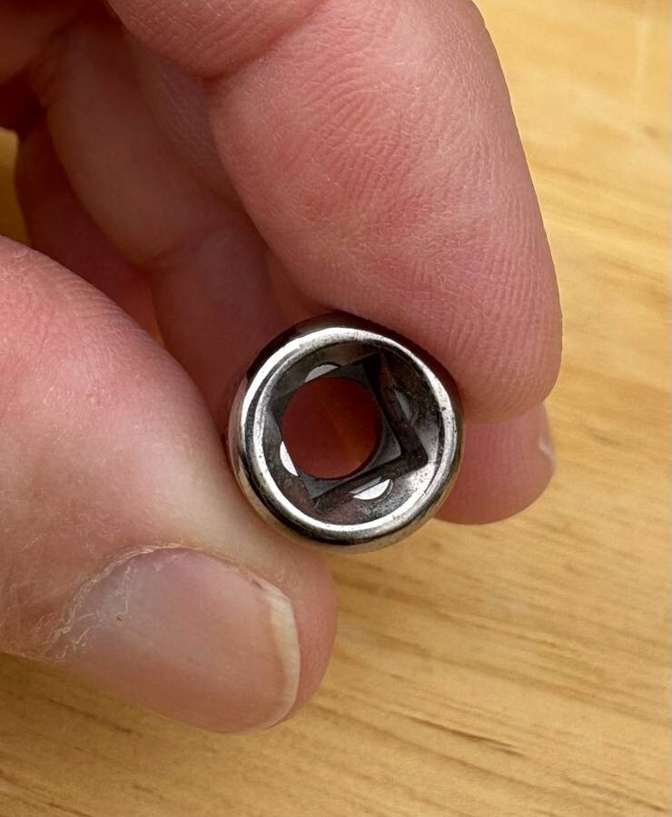 LN – USA CRAFTSMAN 11/32″ 6 Point Socket 1/4″ Drive 43496 11/32 1/4 inch in in.