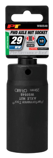 W80548 Front Axle Nut Socket 29mm
