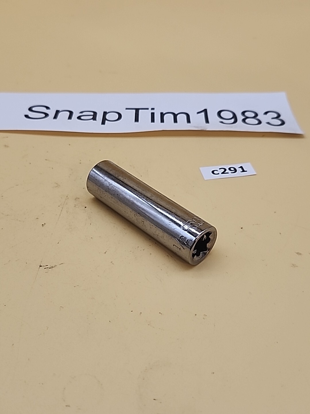 Craftsman Tools 1/2in 12pt Deepwell Socket Inv G1 43312 USA