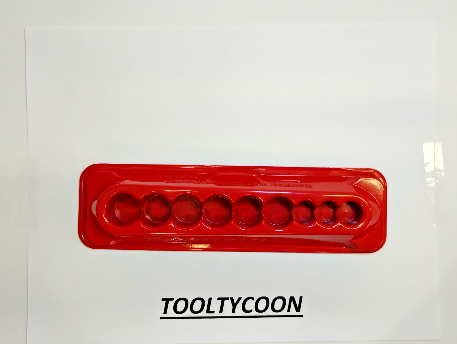 Snap-On Tools NEW MAGNETIC Tray RED For KIT # 209EFTXBY Tray Only PAKTY274
